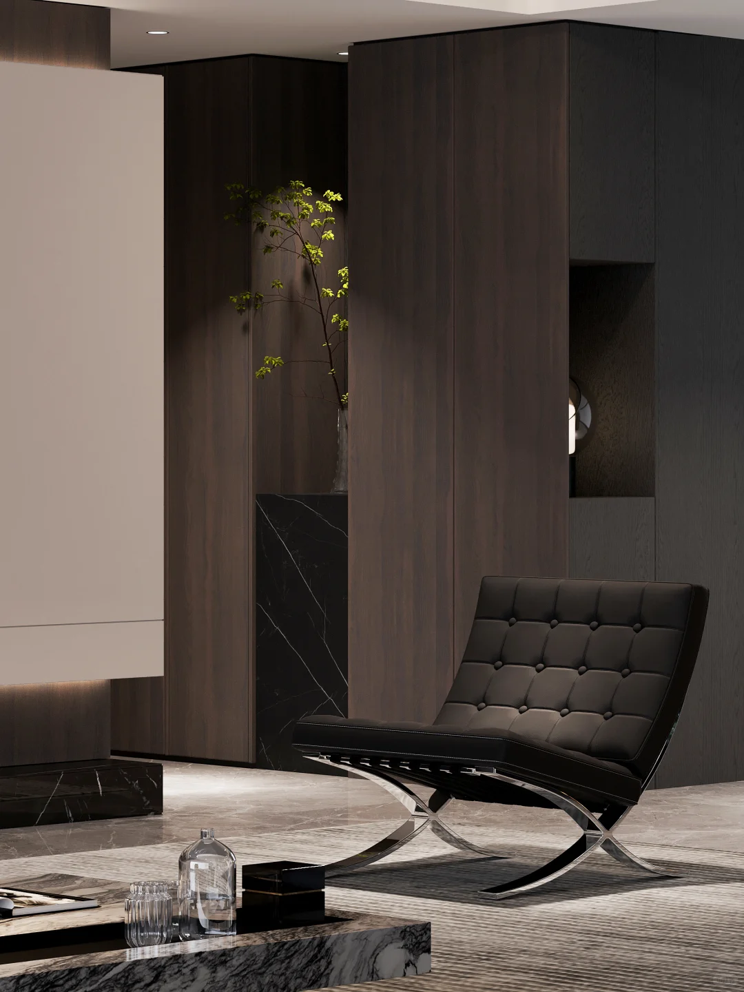 深圳设计-高级感意式轻奢大平层