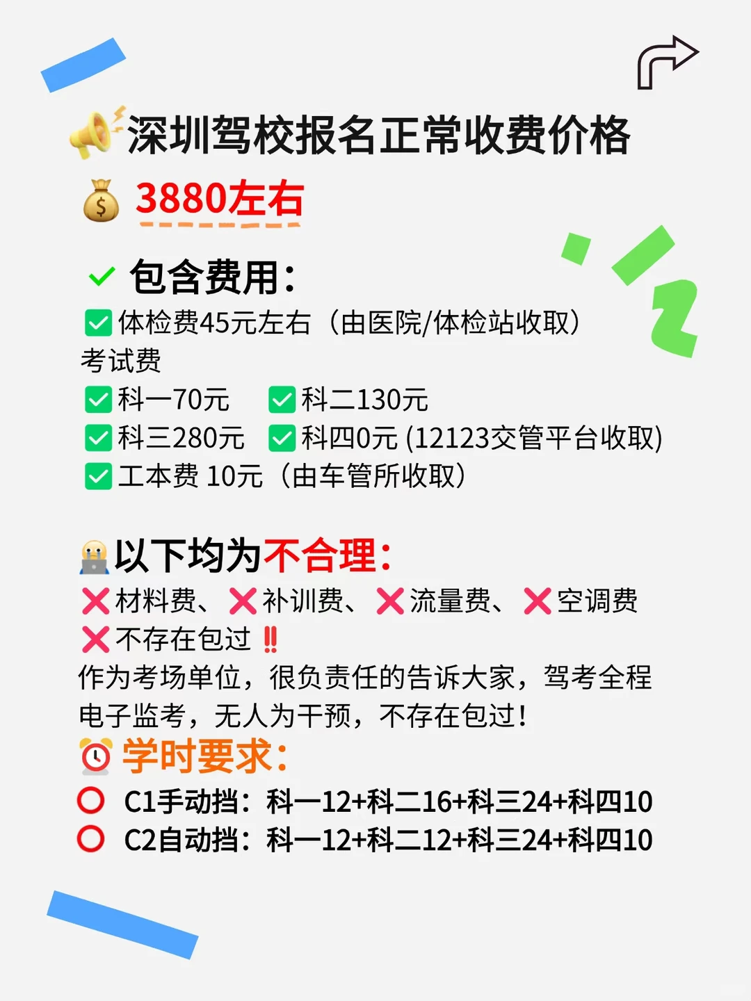 终于有人把深圳学车讲明白了！🤏🏼🚗