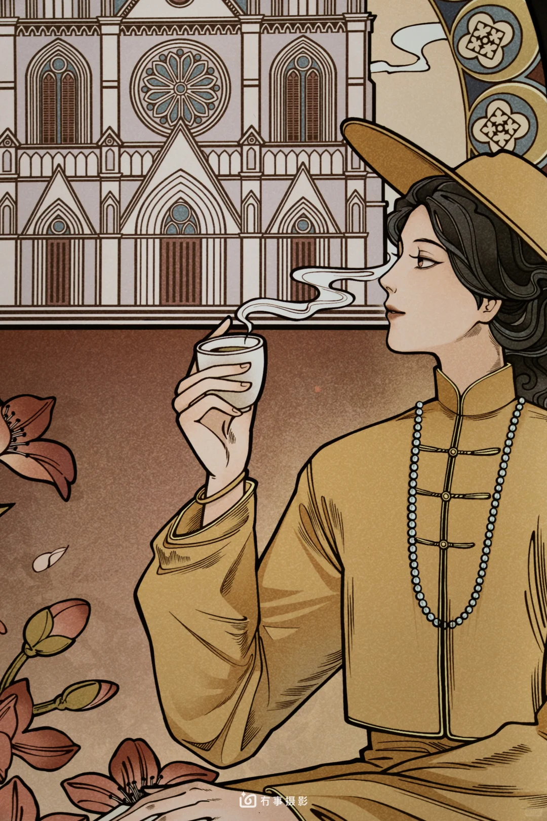 广州K11穆夏展📍一场复古浪漫的梦境✨