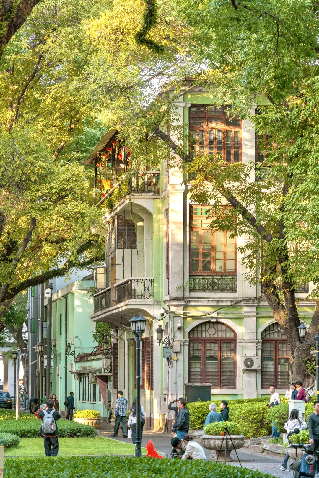 以为广州塔很美了，直到我去了广州沙面‼️