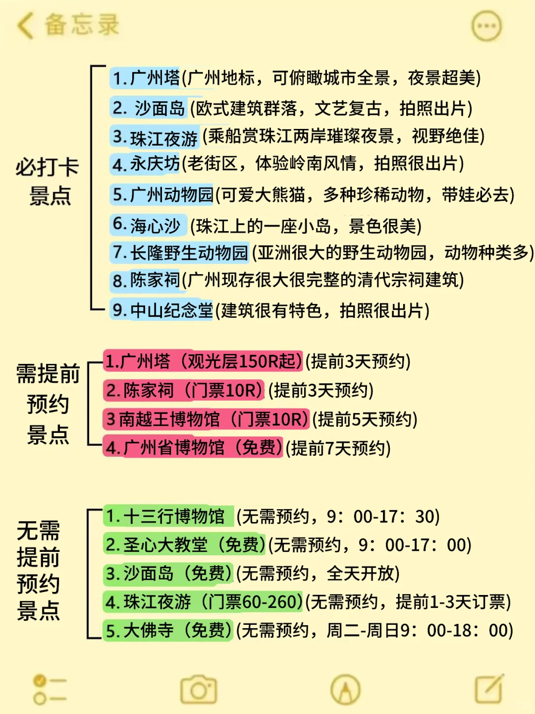 准备11、12🈷份去广州的姐妹们存下吧！