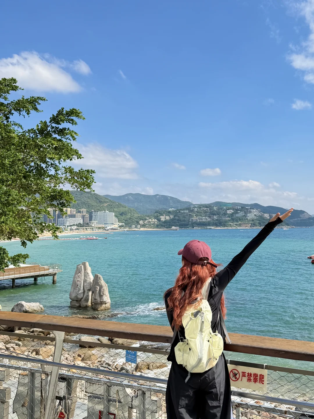 深圳🚇地铁直达海边栈道，秋天徒步太舒服