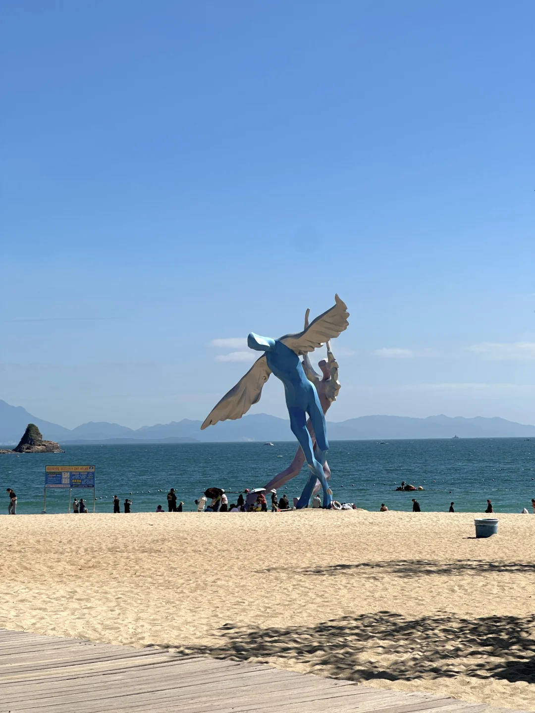 深圳🚇地铁直达海边栈道，秋天徒步太舒服
