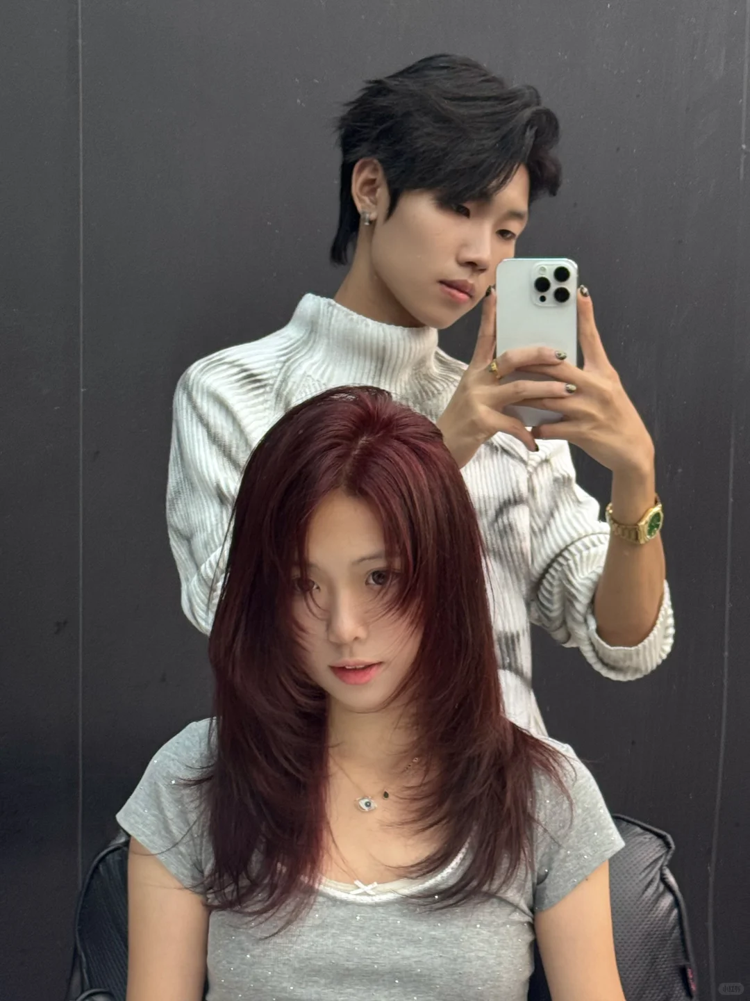 第一次在广州剪出这么美的高层次！