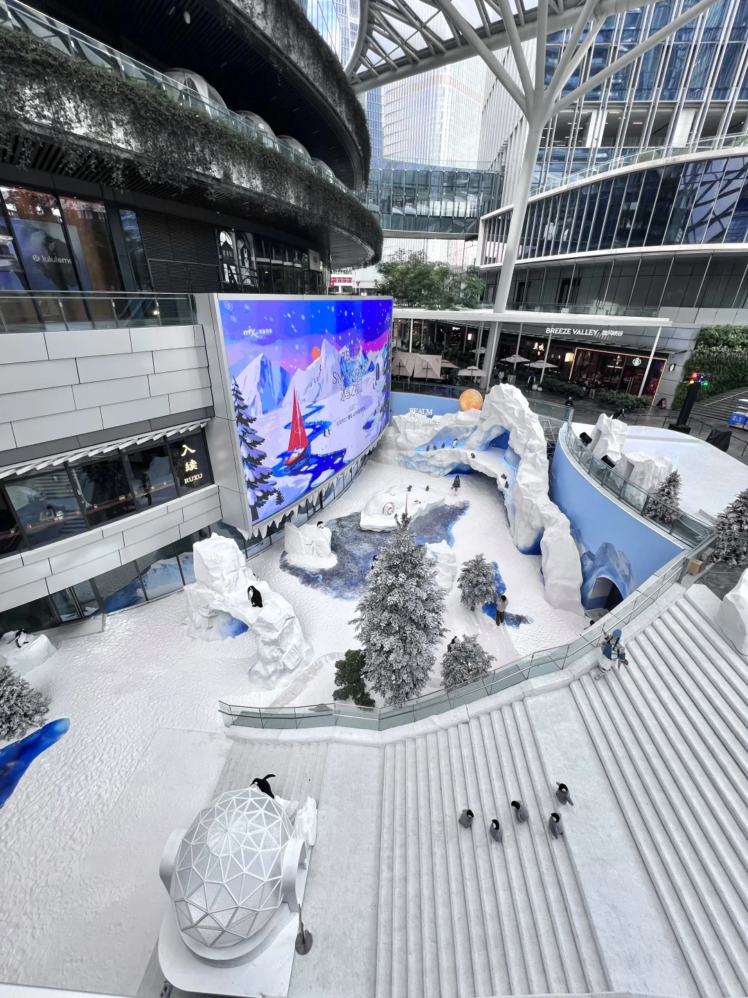 深圳不要钱的雪景随便拍，好浪漫呀❄️❄️