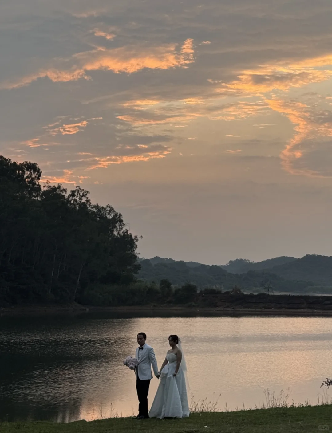 📍东莞 秋日浪漫指南 同沙公园看晚霞🌄