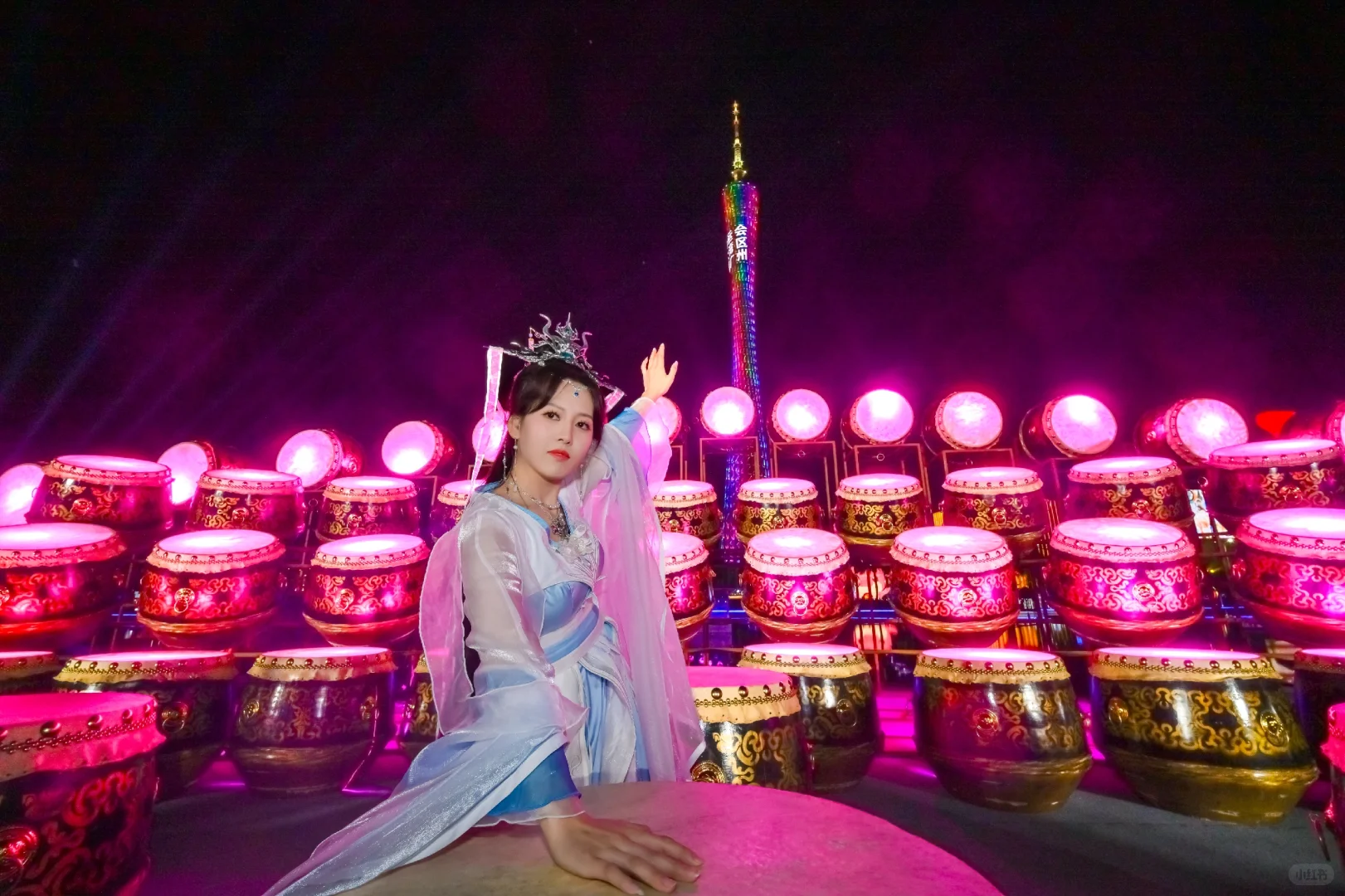 打卡，2025年广州国际灯光节，好玩！来玩！