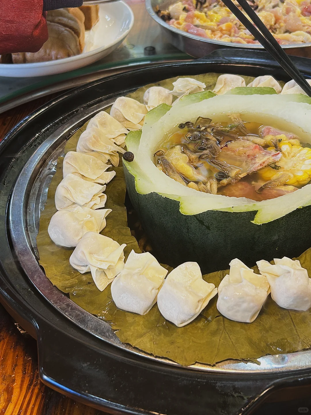 广州花都老字号冬瓜盅桑拿鸡！这波养生局…