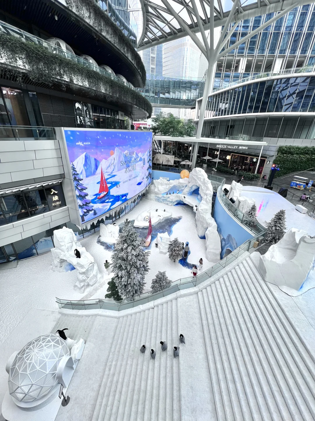 深圳不要钱的雪景随便拍，好浪漫呀❄️❄️