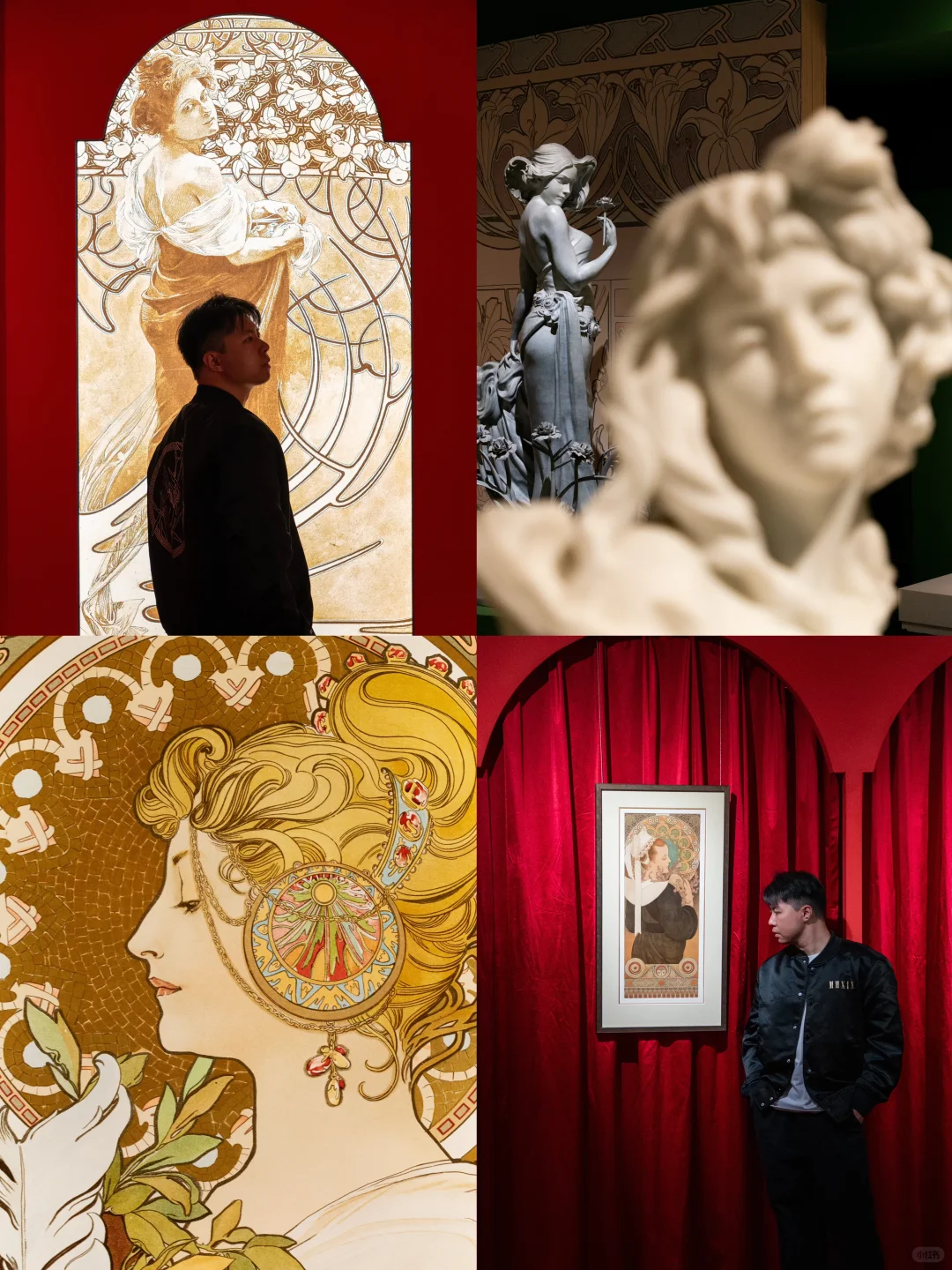 广州K11穆夏展📍一场复古浪漫的梦境✨