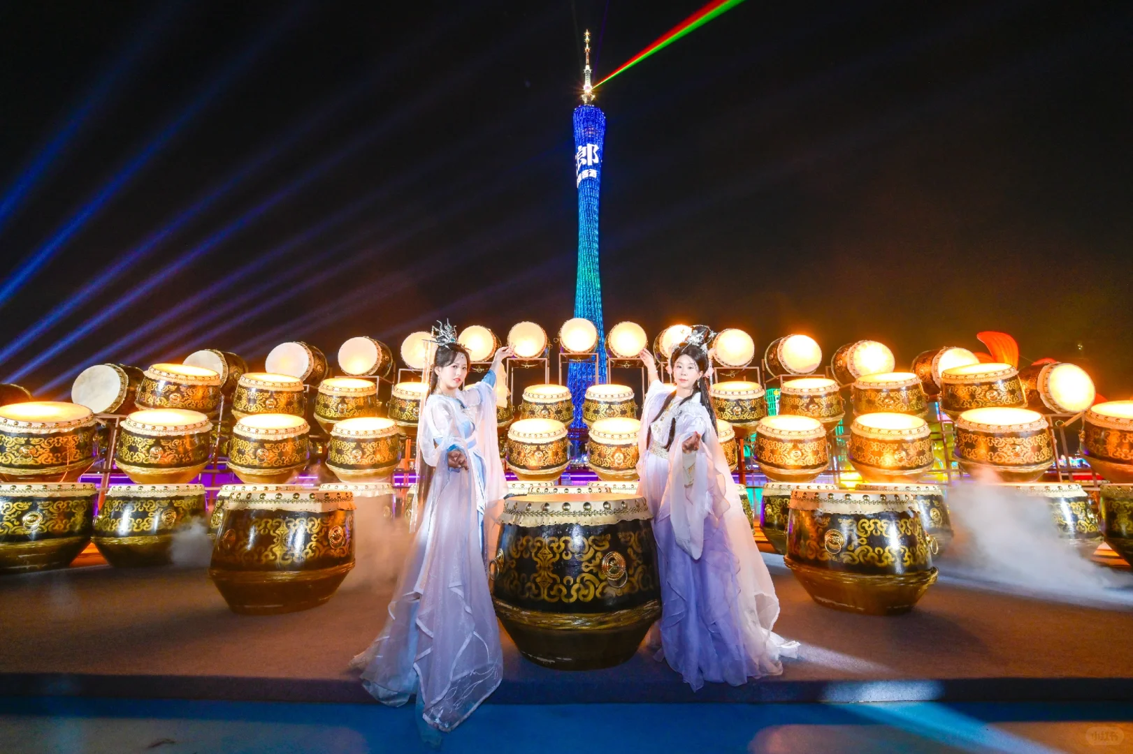 打卡，2025年广州国际灯光节，好玩！来玩！