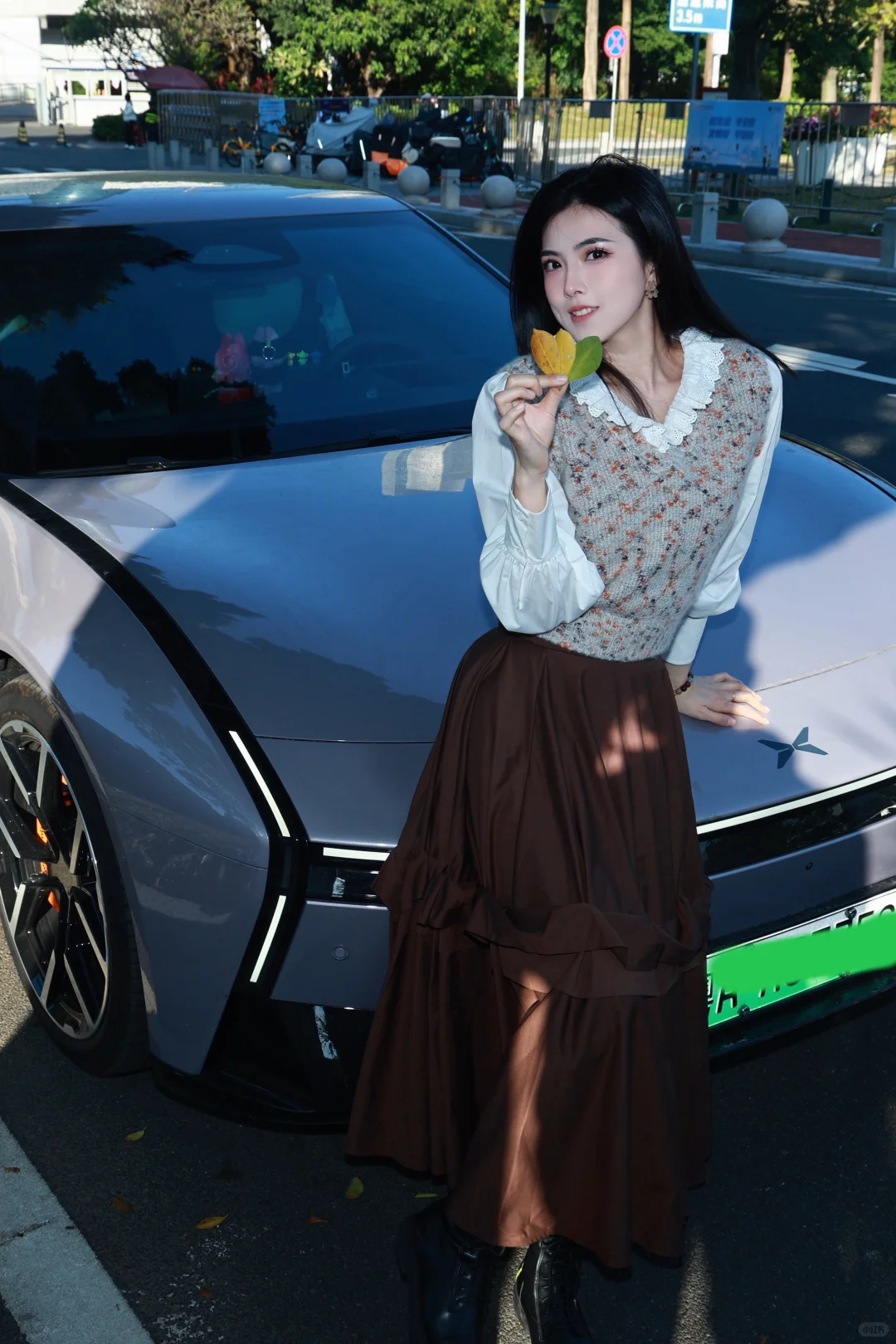 秋日🍂新P7和广州塔 好配啊！！！