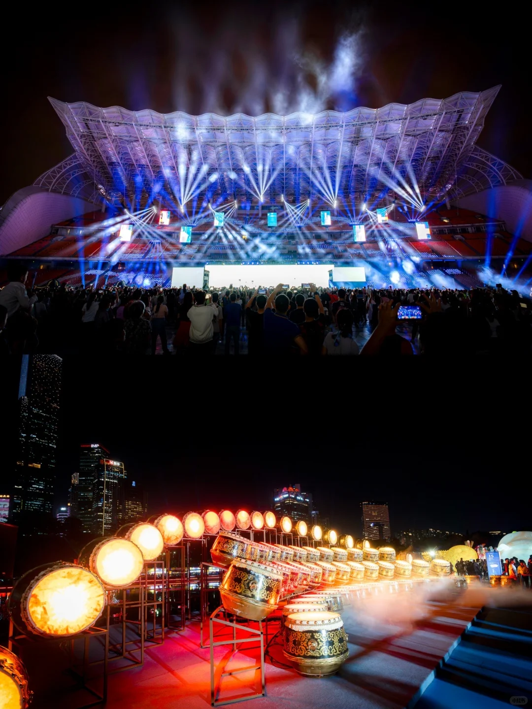 白天如瑞兽，夜晚似幻兽。广州灯光节鳌鱼超酷