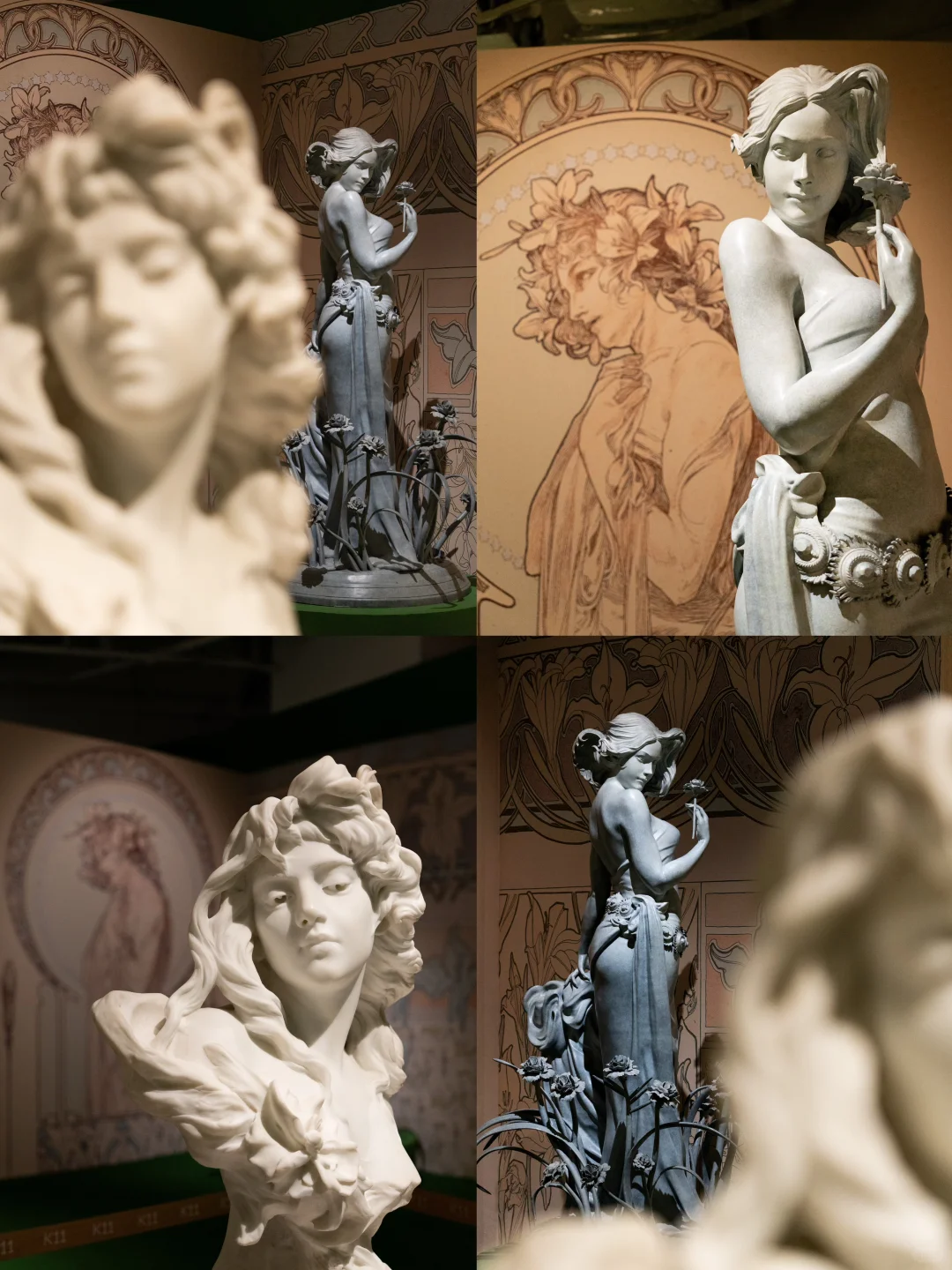 广州K11穆夏展📍一场复古浪漫的梦境✨