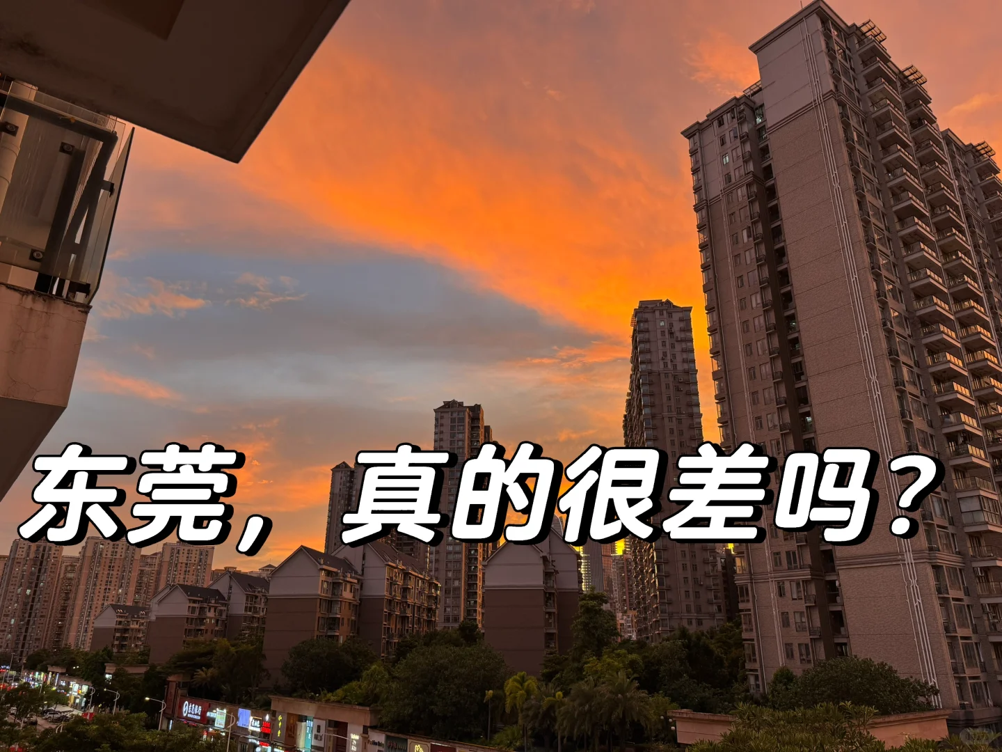 走过很多地方，东莞真的很宜居