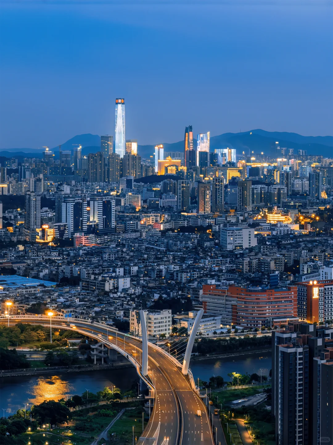 一张2亿像素的东莞城区全景图‼️