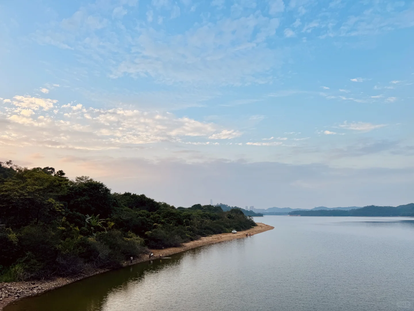 📍东莞 秋日浪漫指南 同沙公园看晚霞🌄