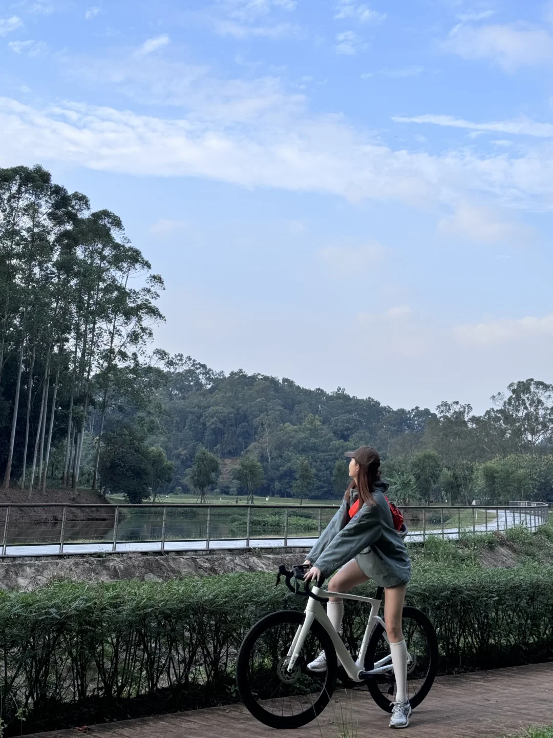 📍东莞 秋日浪漫指南 同沙公园看晚霞🌄