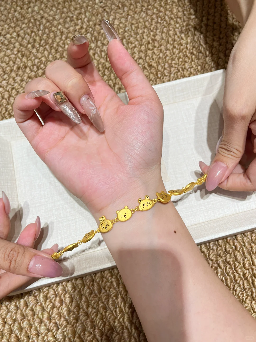 chiikawa手链买了，忍不住炫耀…