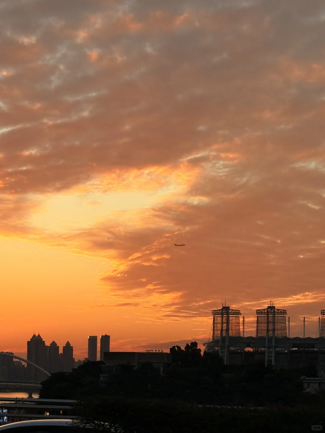 11.21 广州日落实况