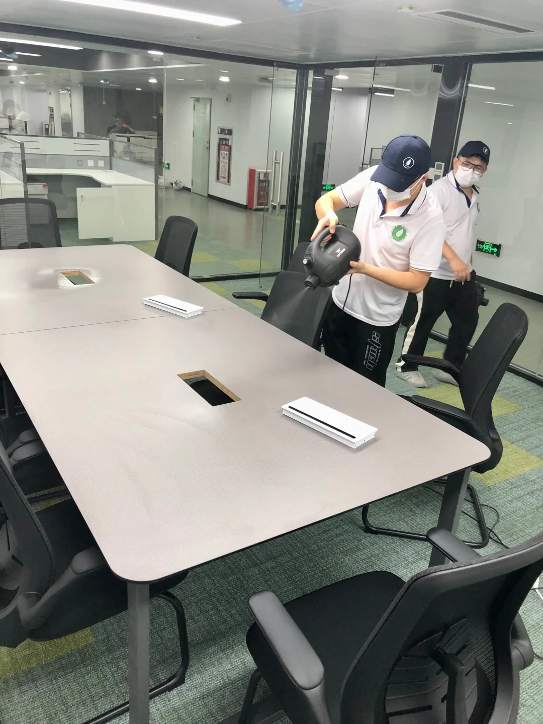 广州办公室除甲醛现场