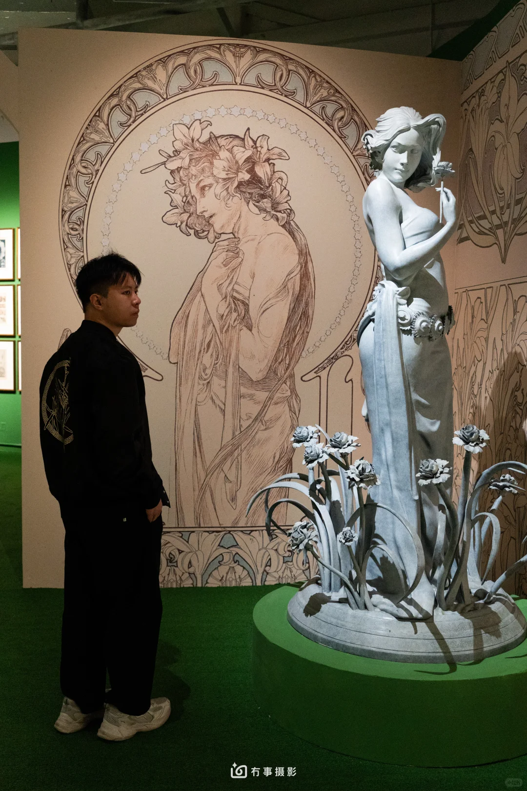 广州K11穆夏展📍一场复古浪漫的梦境✨