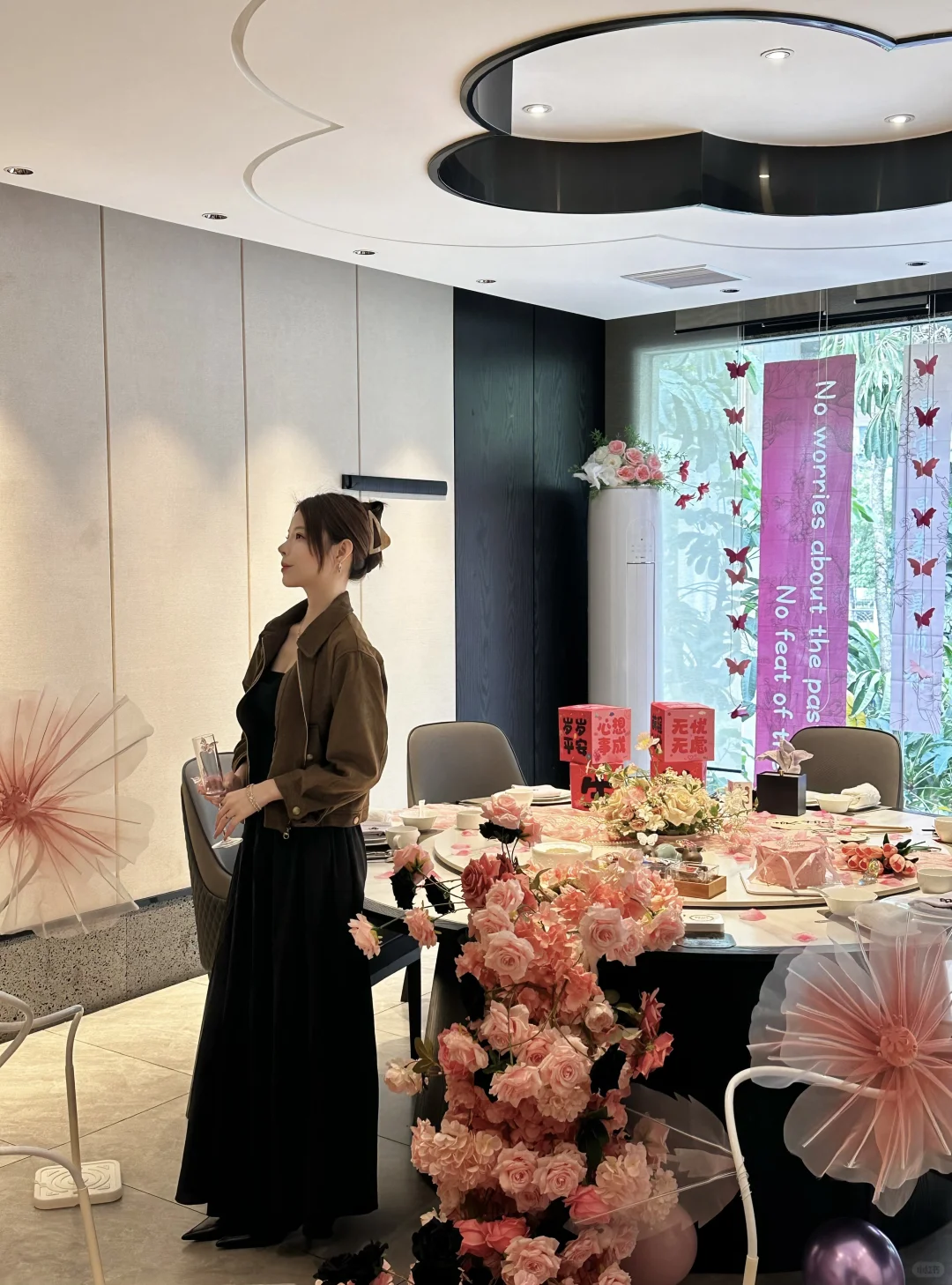 在东莞的园林里过漂亮的生日会🎂…