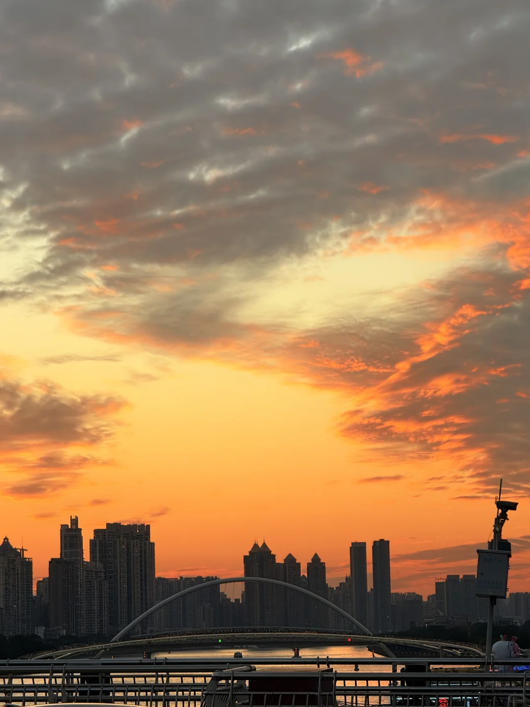 11.21 广州日落实况