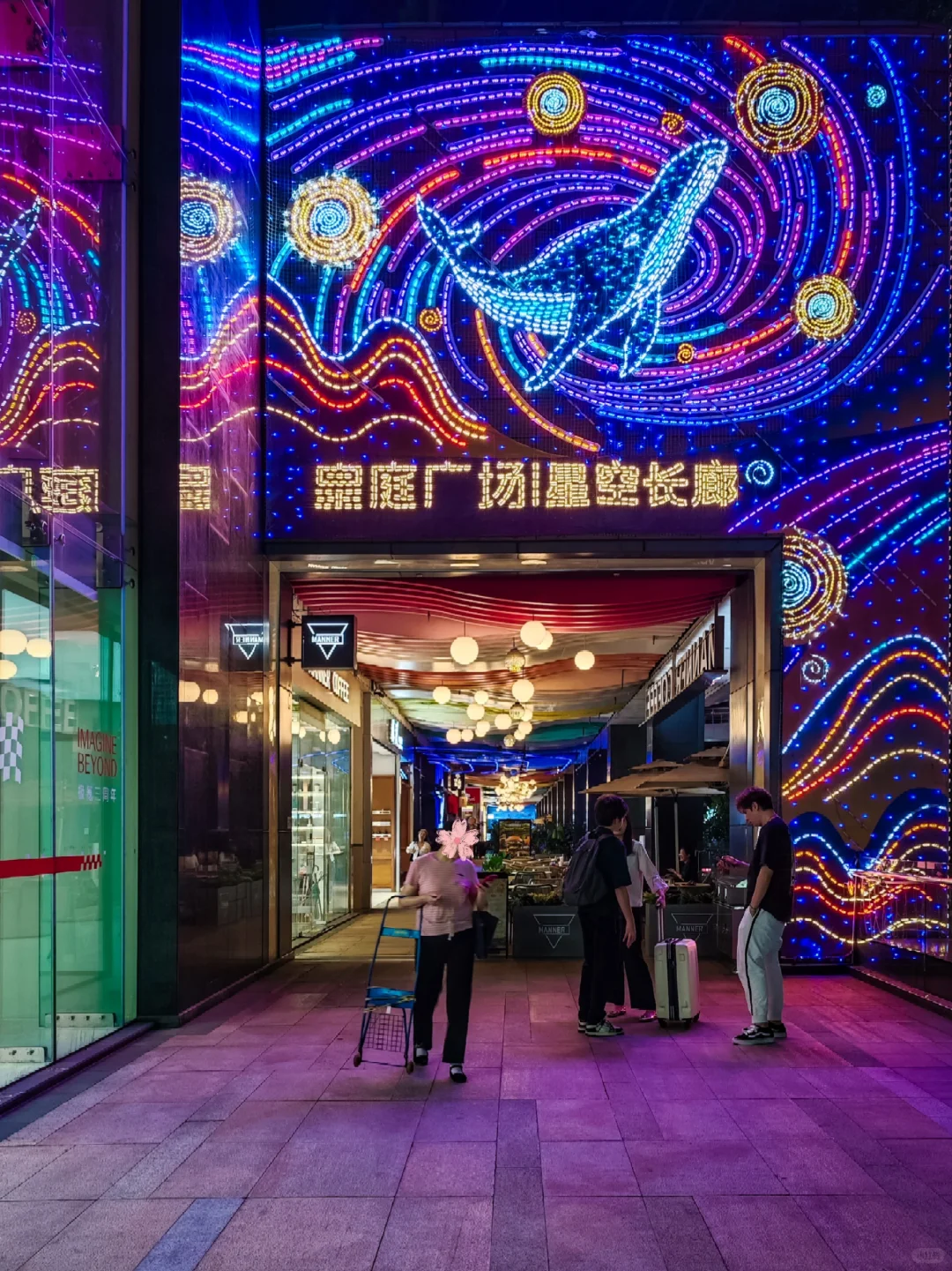 深圳citywalk｜好喜欢这条赛博摩登夜游路线