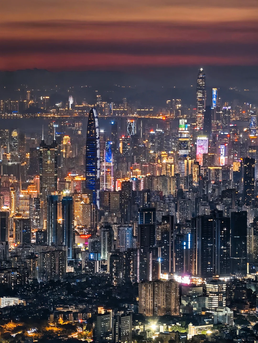 可惜你不在深圳，我很难跟你描述这一幕‼️