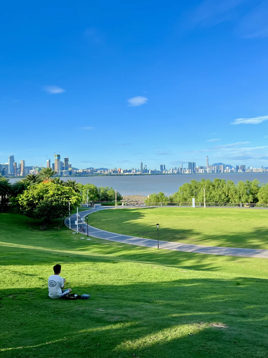 深圳湾看海赏日落超美Citywalk路线（附地图