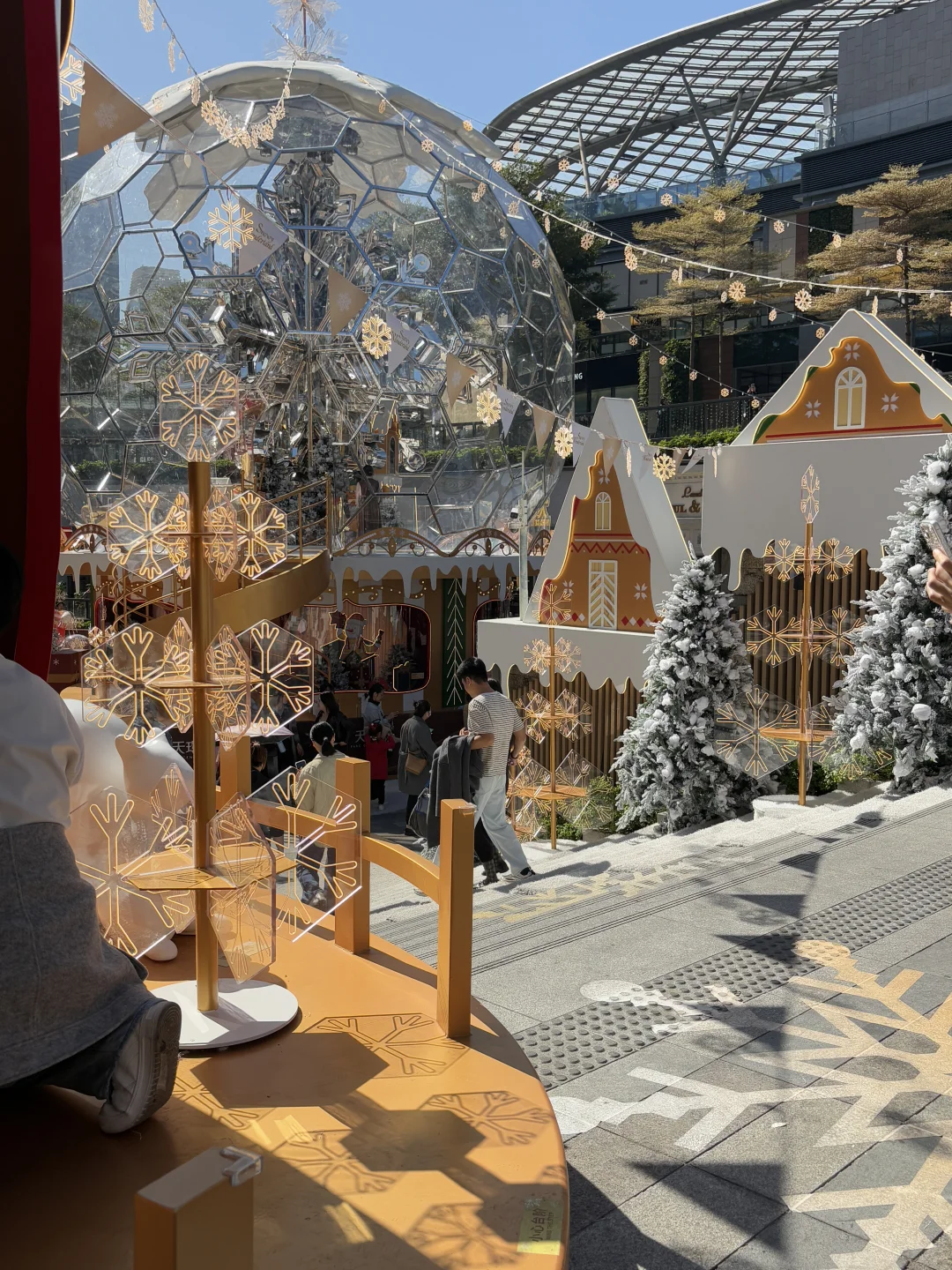 广州天环圣诞水晶球7️⃣个人少📷机位！