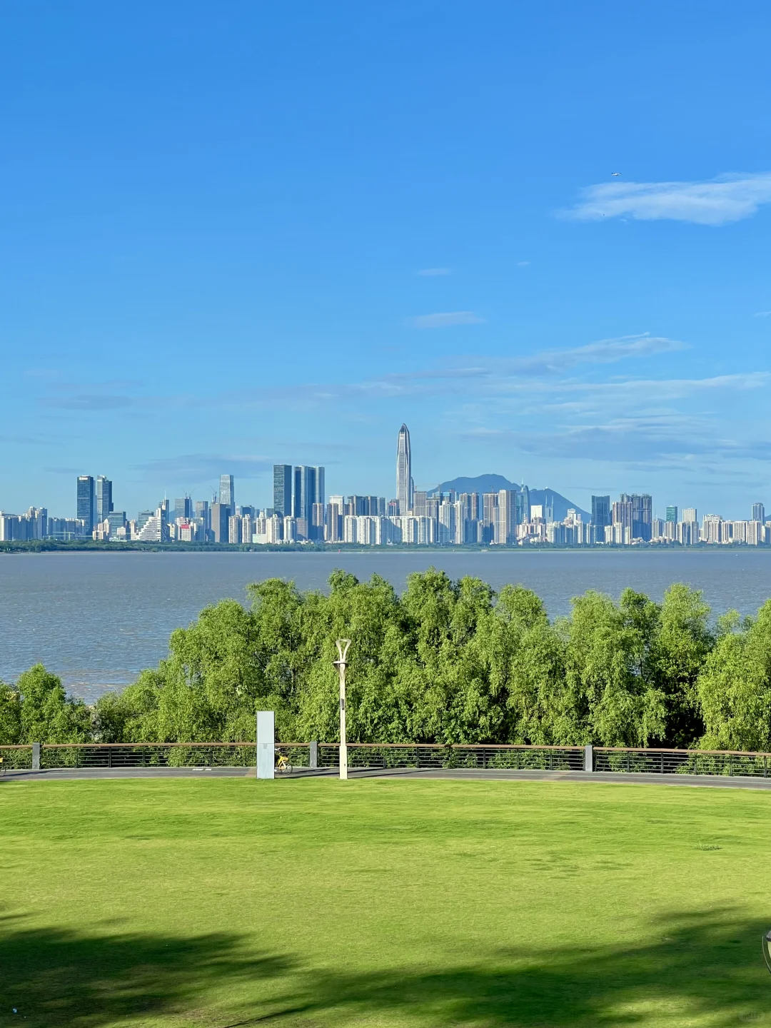 深圳湾看海赏日落超美Citywalk路线（附地图