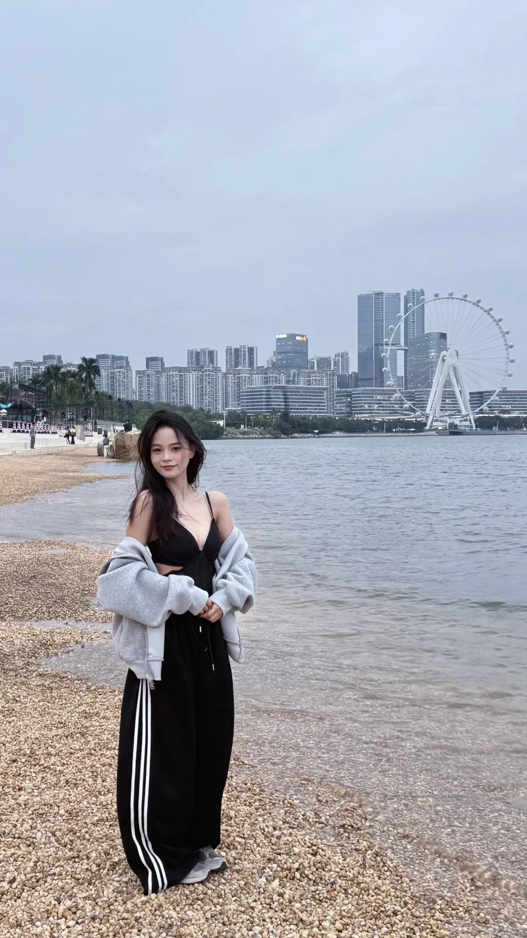 前海石公园 ，今天天气不太好没能看到日落🌅