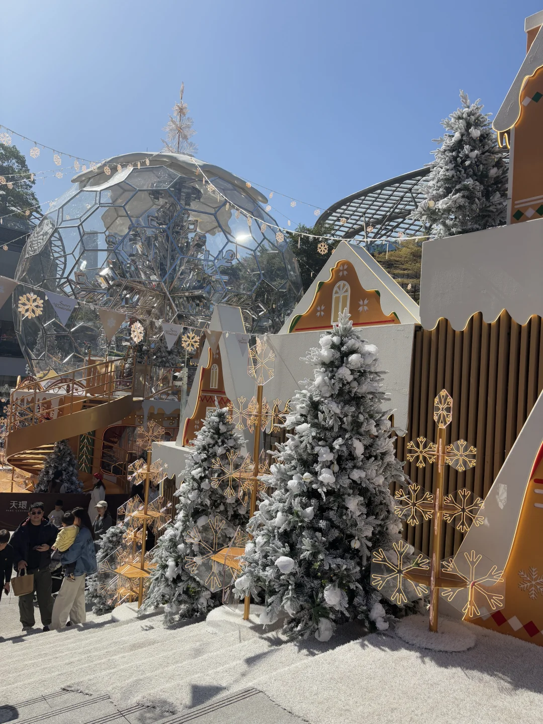 广州天环圣诞水晶球7️⃣个人少📷机位！