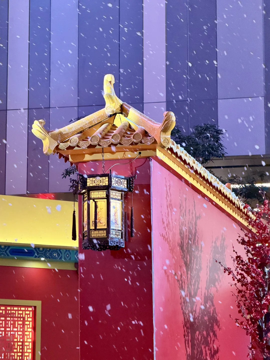 深圳大悦城太会了！宫廷雪境好出片❄️