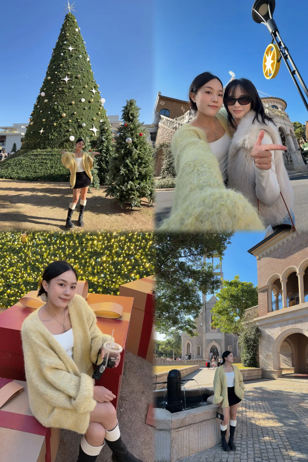 🎄在广州阿那亚拍到了人生照片！！！