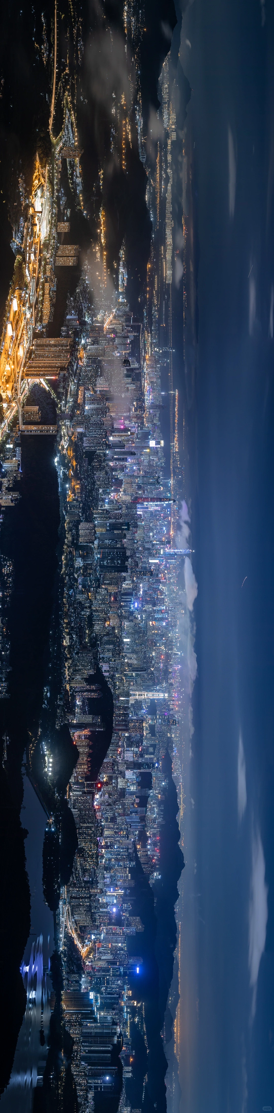 6张图带你感受梧桐山夜景有多震撼❗️