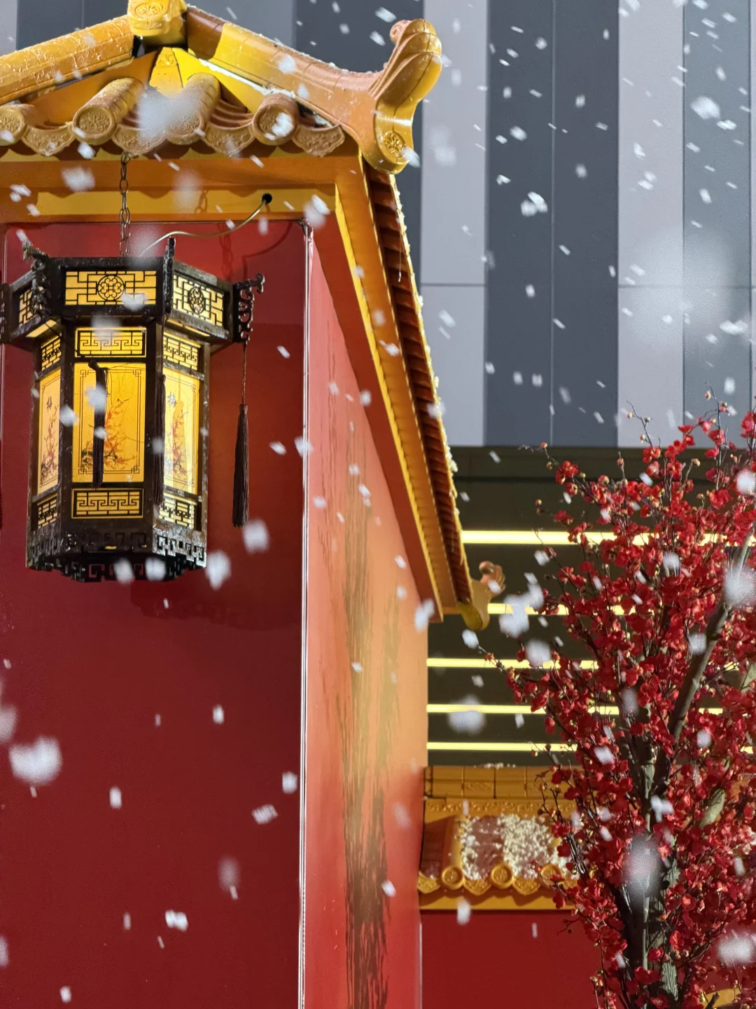 深圳大悦城太会了！宫廷雪境好出片❄️