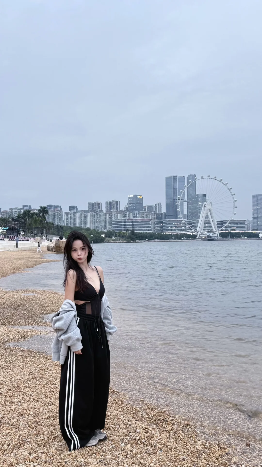 前海石公园 ，今天天气不太好没能看到日落🌅