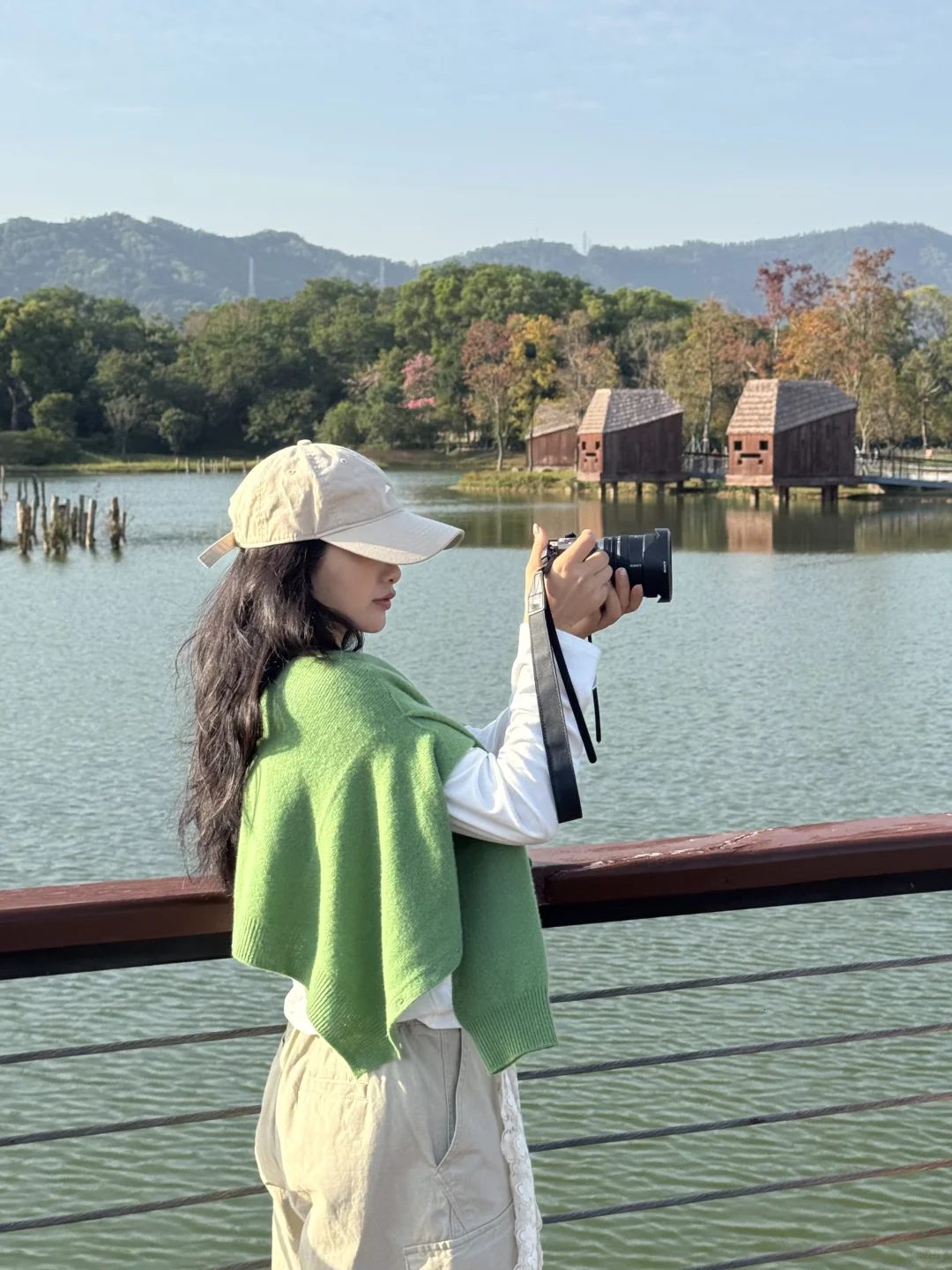 深圳实况｜新的湿地公园落羽杉已红🍁附机位