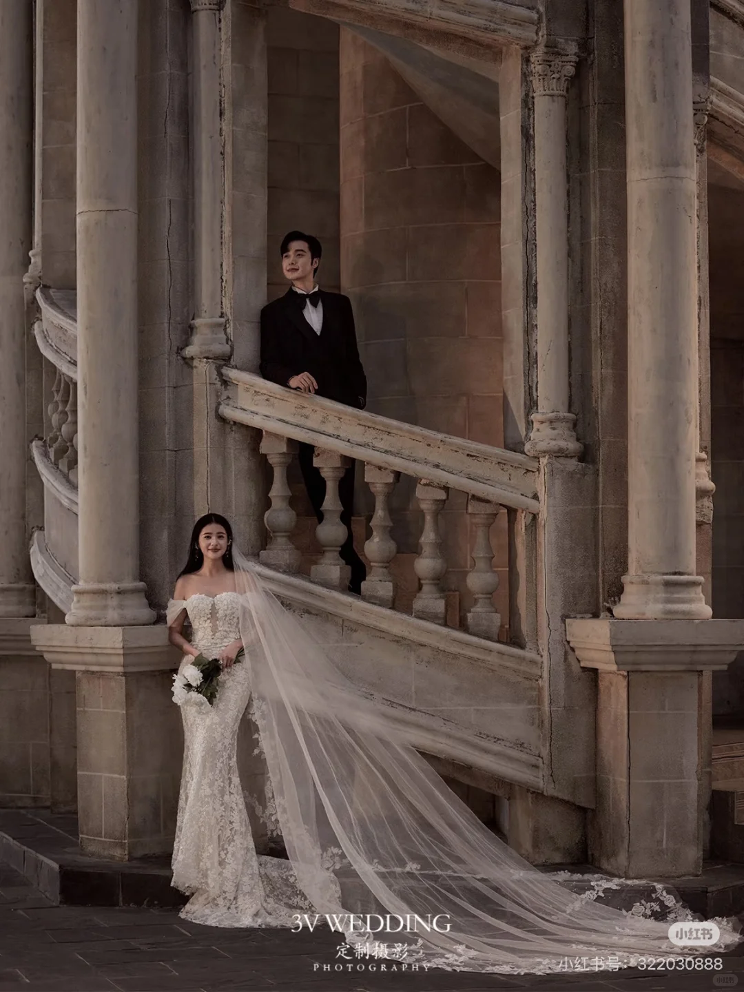城堡婚纱是鱼尾好呢还是大裙摆好🥹🥹