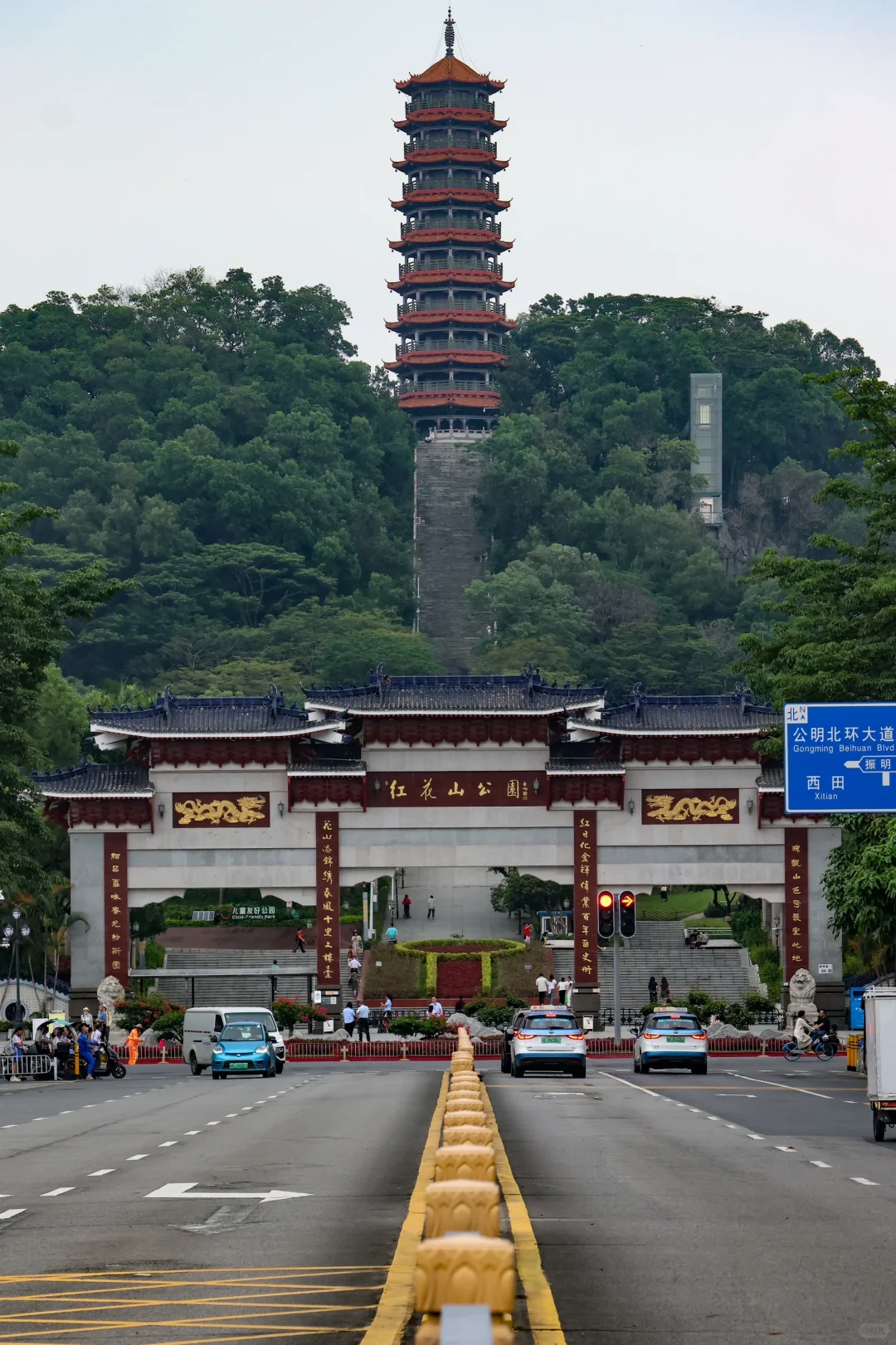 是谁允许深圳一个普通公园竟然这么美的….