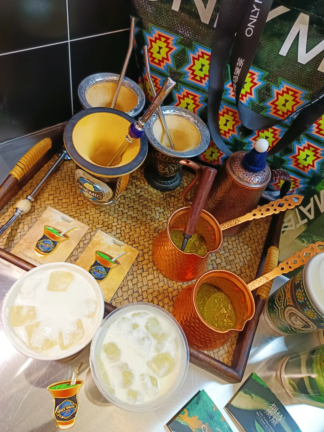 深圳惊现南美“众神之饮”！🇧🇷马黛茶