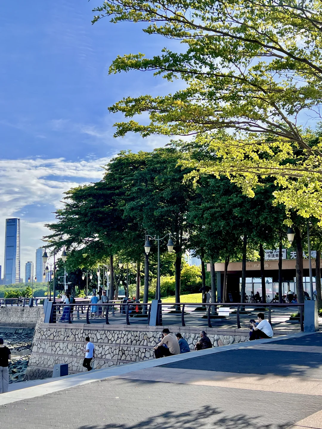 深圳湾看海赏日落超美Citywalk路线（附地图