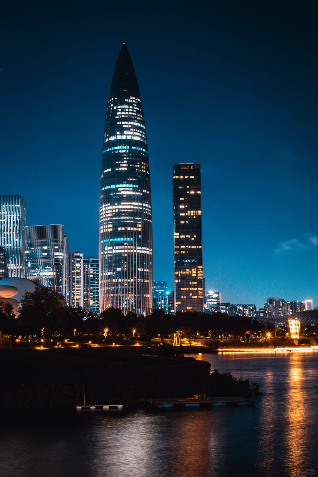 深圳人才公园夜景