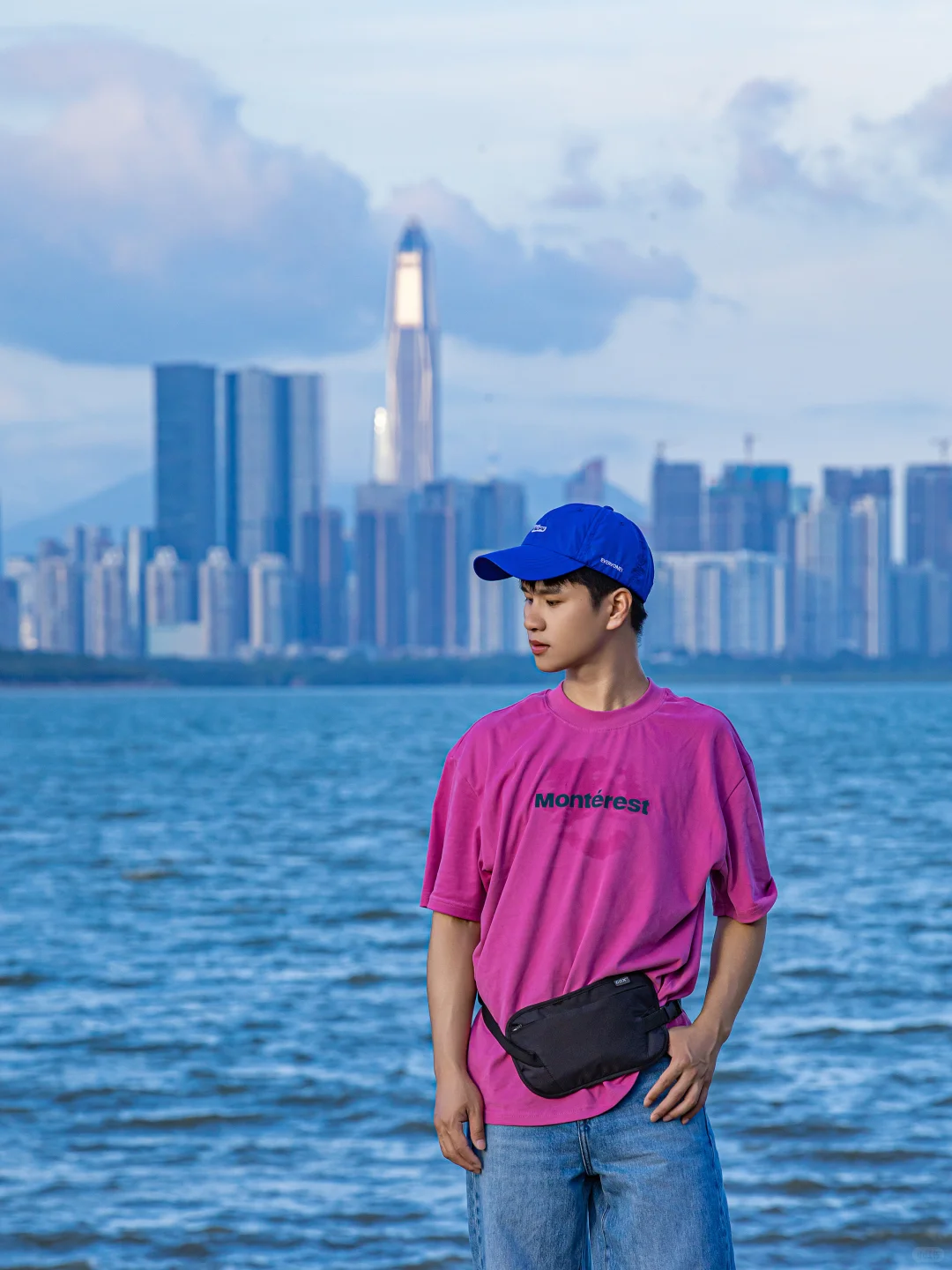 在深圳📍一定要留一个傍晚给深圳湾啊～