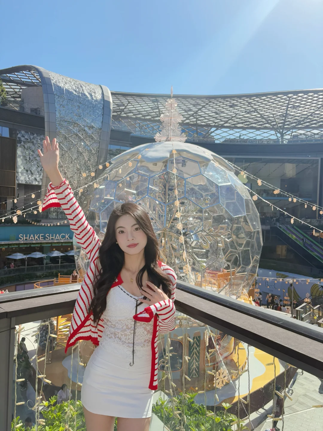 广州天环圣诞水晶球7️⃣个人少📷机位！