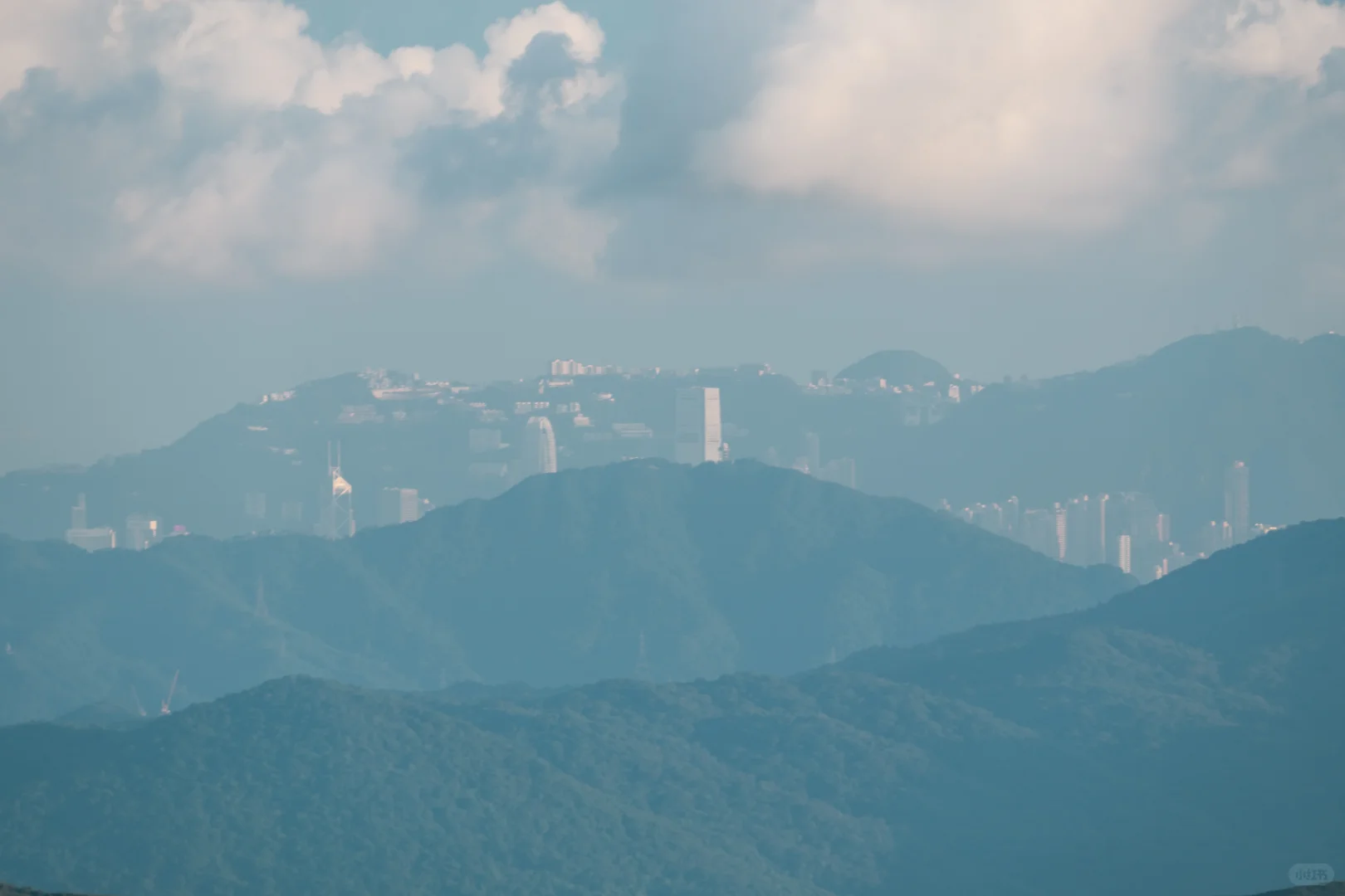 在深圳拍到了维港 ，香港第一高楼你敢信