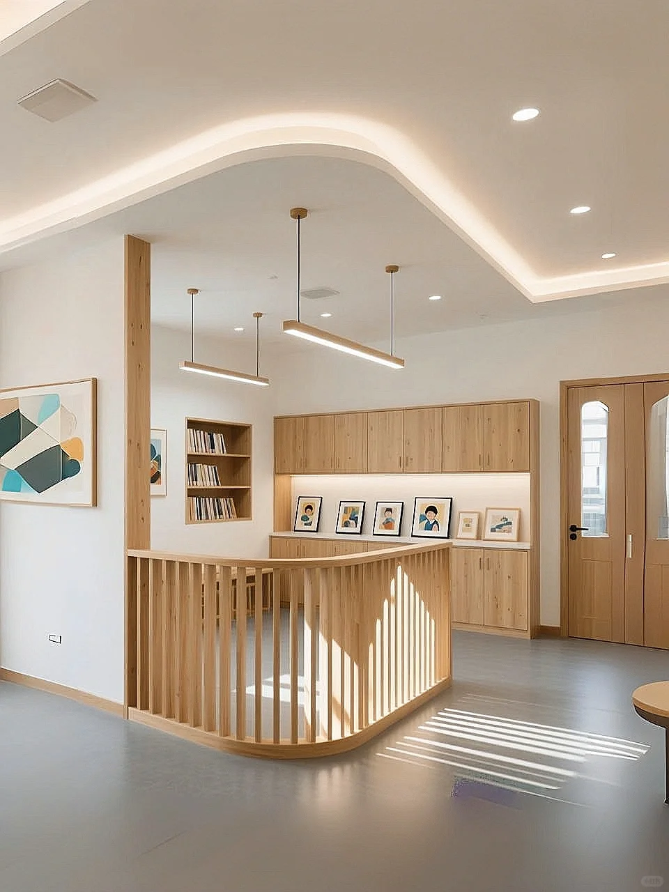 深圳工装｜这个教培空间完工效果，谁看不动心